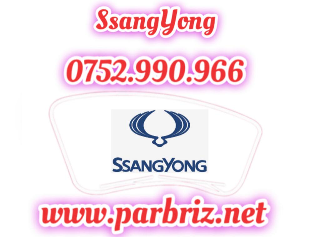 parbrize ssang yong